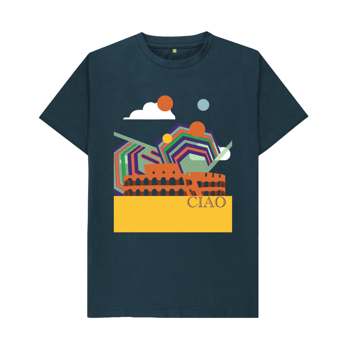 Navy Blue Bella Ciao Colosseum T-shirt Men