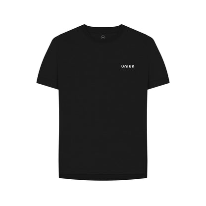 UNIUN Recycled Black Relaxed Fit T-shirt