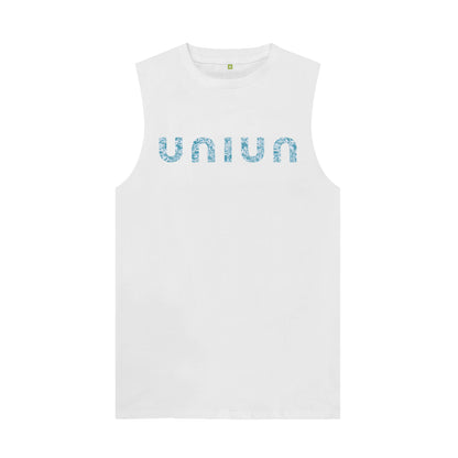 UNIUN Splash Aqua Men's Vest Top