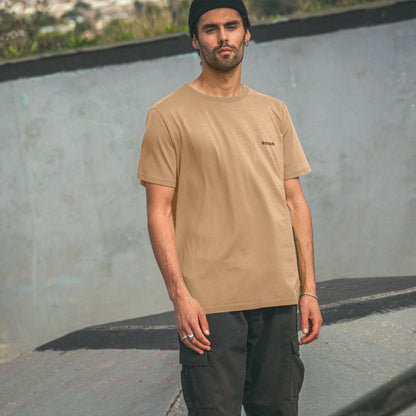 UNIUN With Sahara Sand Cotton T-Shirt
